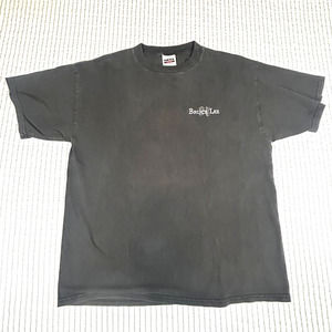 Bruce Lee Shirt Tultex Tag Mens XL 1997 Black Preshrunk 100% Cotton